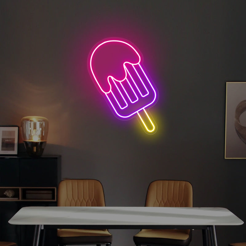 Popsicle Neon Sign For Store