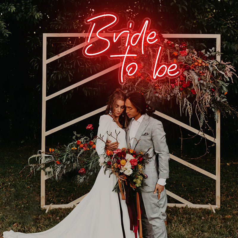 Bride To Be Neon Sign