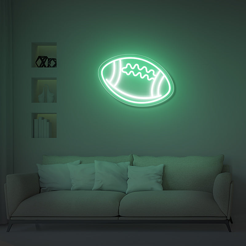 Rugby Sport Neon Sign