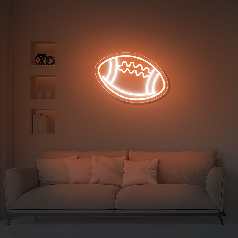 Rugby Sport Neon Sign