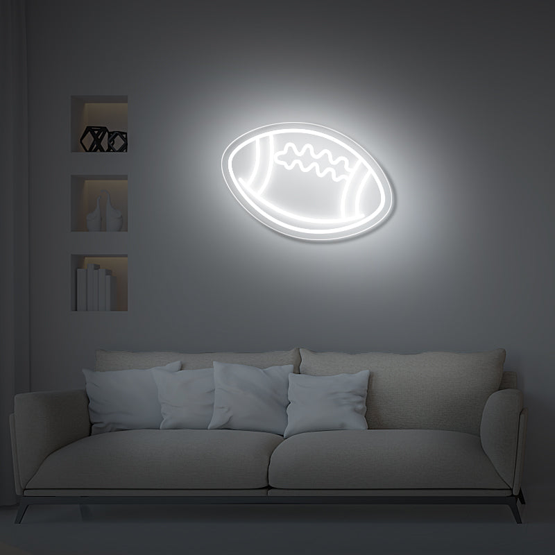 Rugby Sport Neon Sign