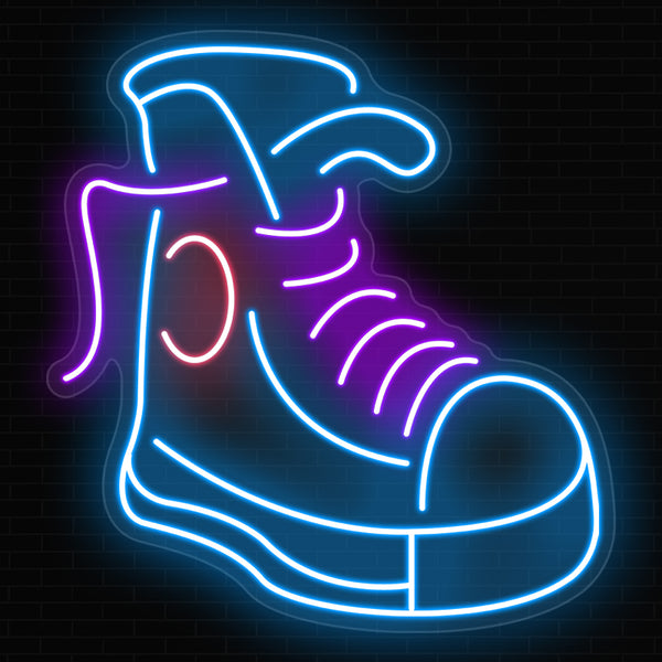 Sneaker Neon Sign For Shoe Store