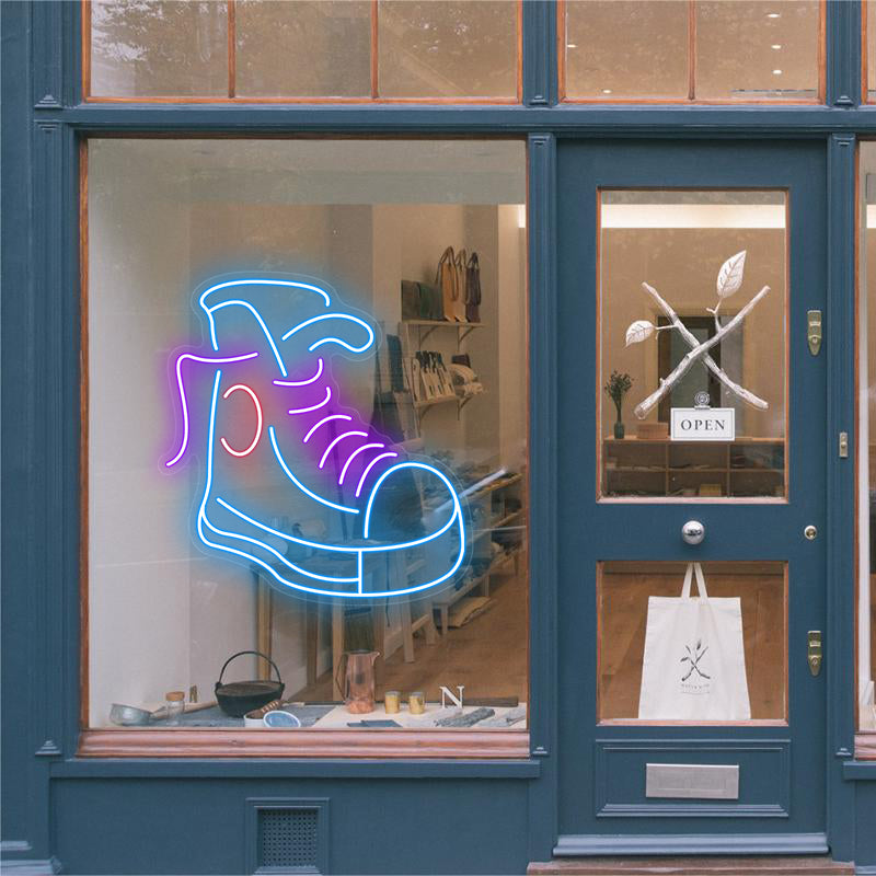 Sneaker Neon Sign For Business