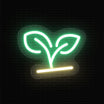Sprout Plant Neon Sign For Room
