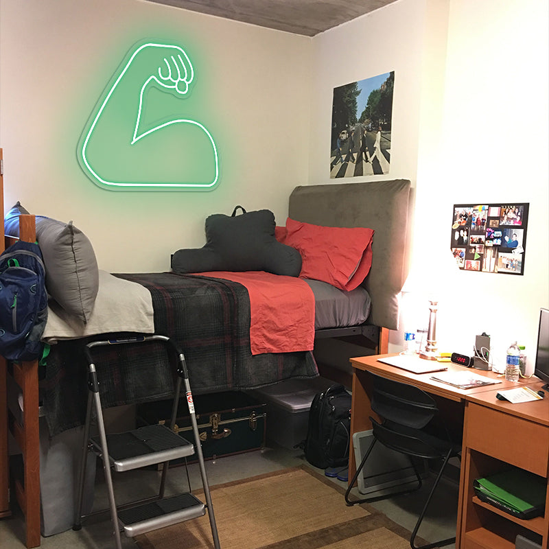 Strong Emoji Neon Sign For Room