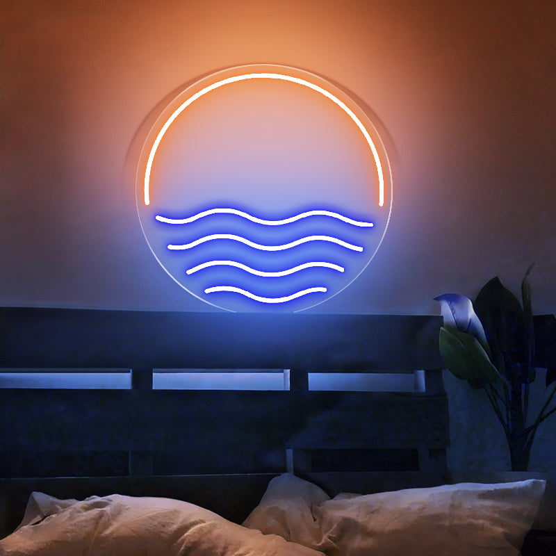 Sunset Neon Sign For Wall Decor