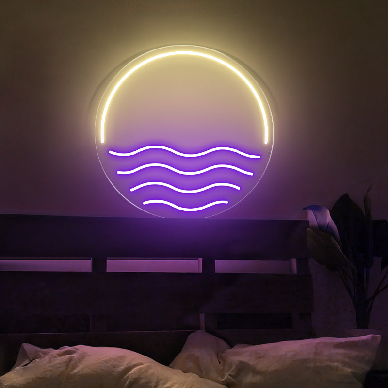 Sunset Neon Sign For Wall Decor