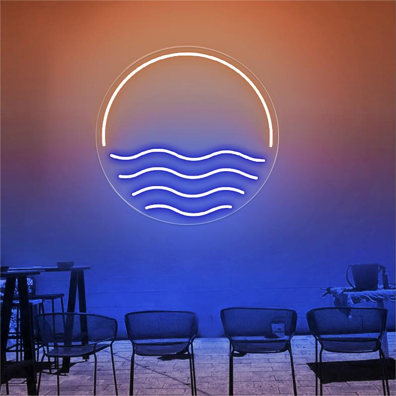 Sunset Neon Sign For Wall Decor