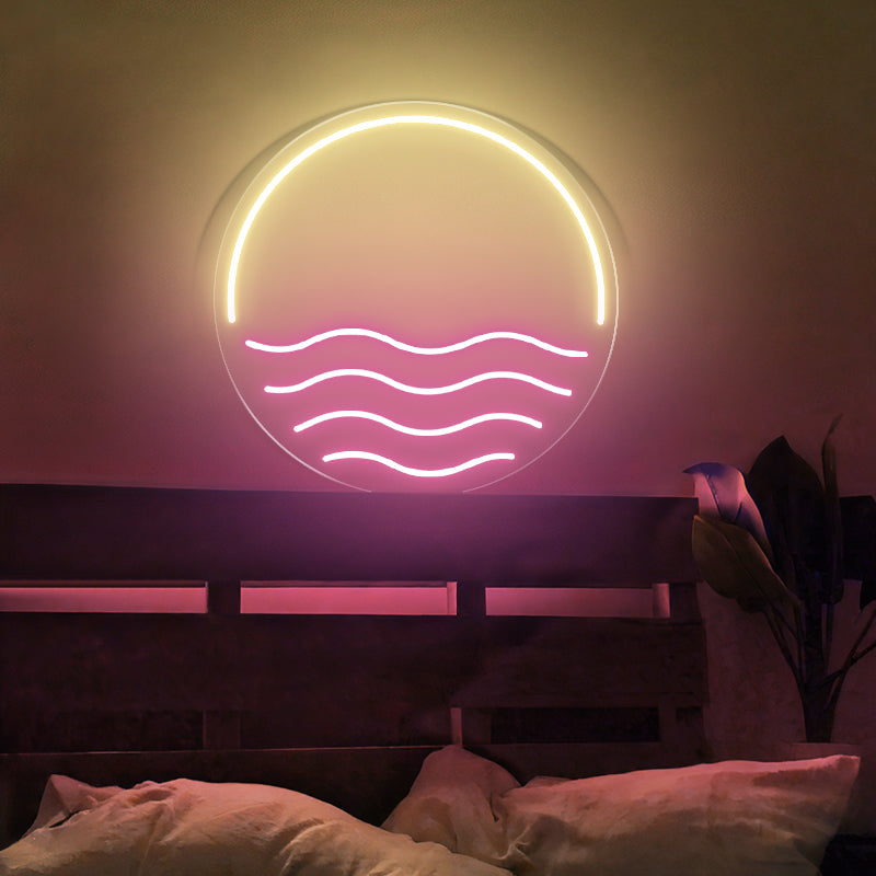 Sunset Neon Sign For Wall Decor