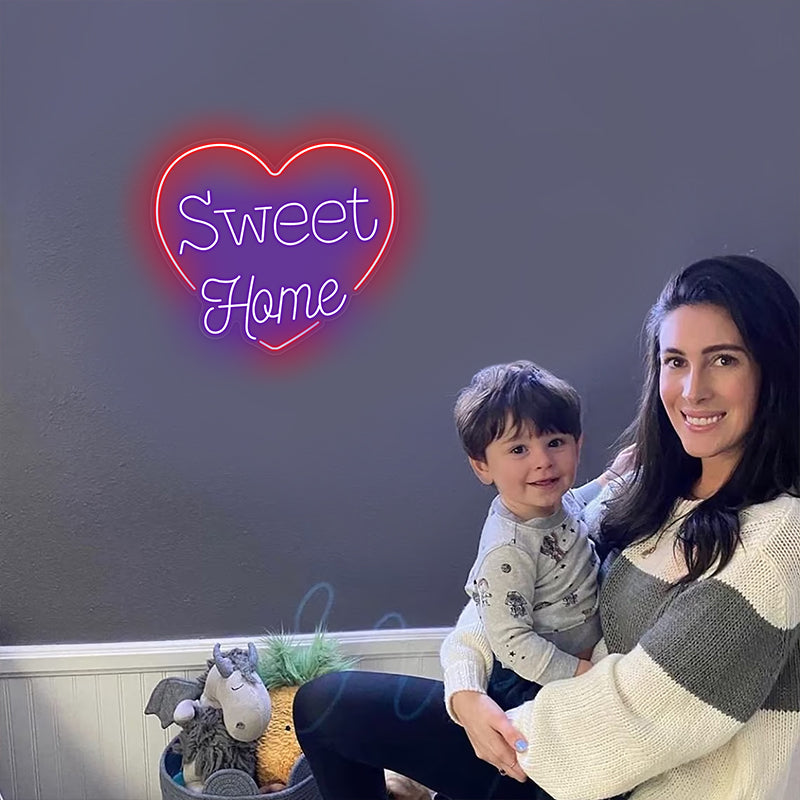 Sweet Home Neon Sign For Living Room