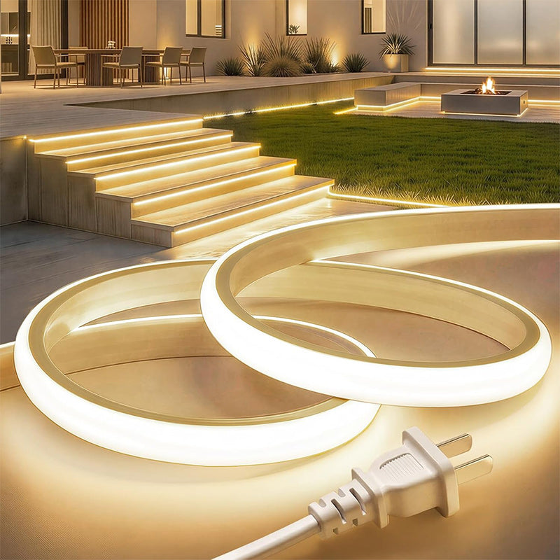 120V COB LED Strip Lights Plug-in