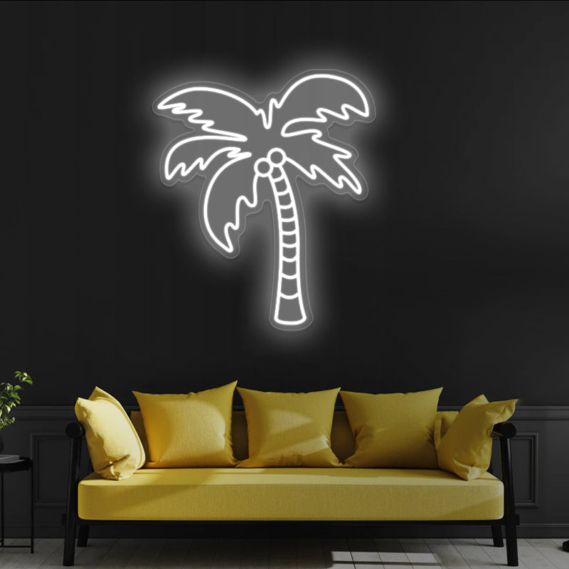 Palm Tree Neon Sign For Living Room