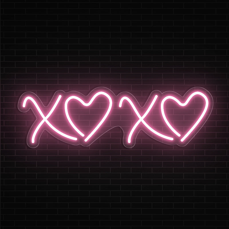 XOXO Neon Sign For Home Decor