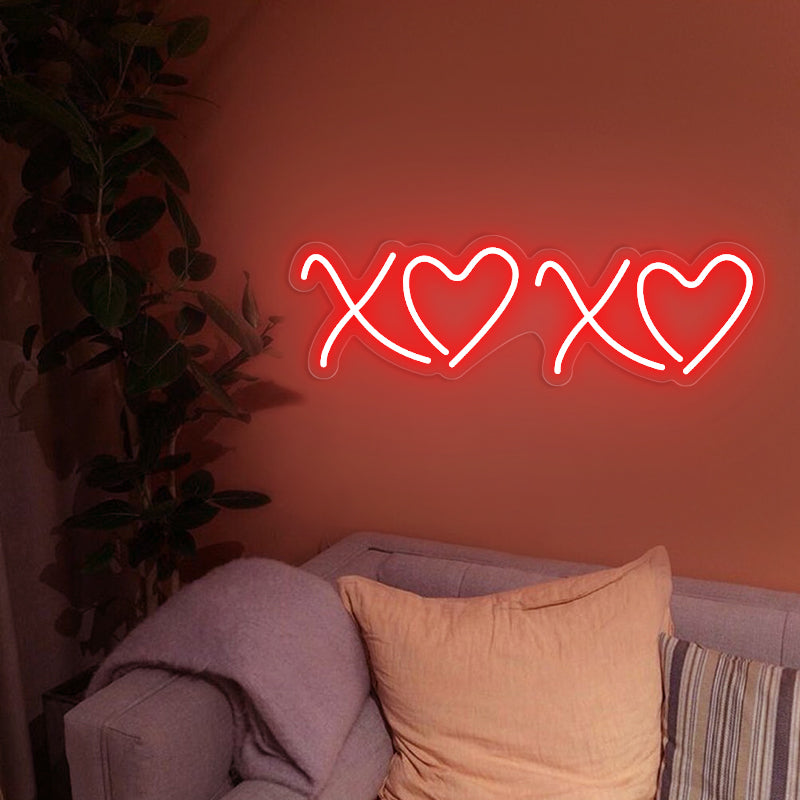 XOXO Neon Sign For Home Decor