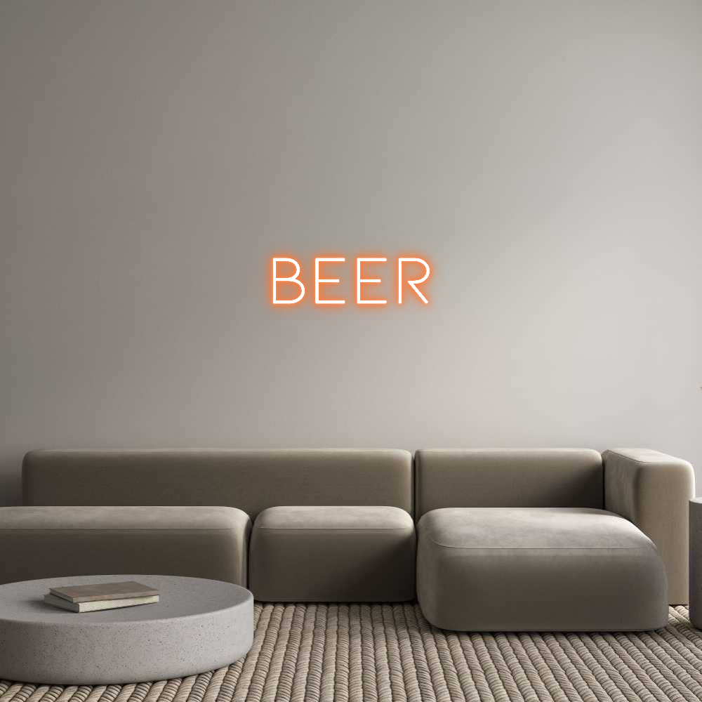 CUSTOM DESIGNED: Beer