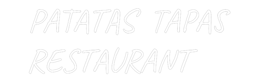 CUSTOM DESIGNED: PATATAS TAPAS...