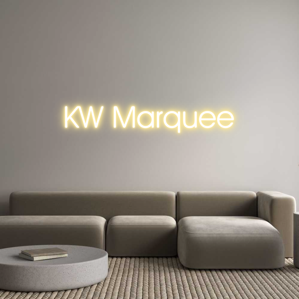 CUSTOM DESIGNED: KW Marquee