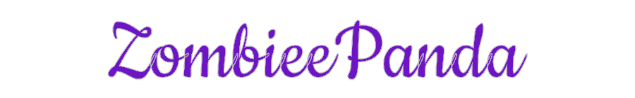 CUSTOM DESIGNED: ZombieePanda