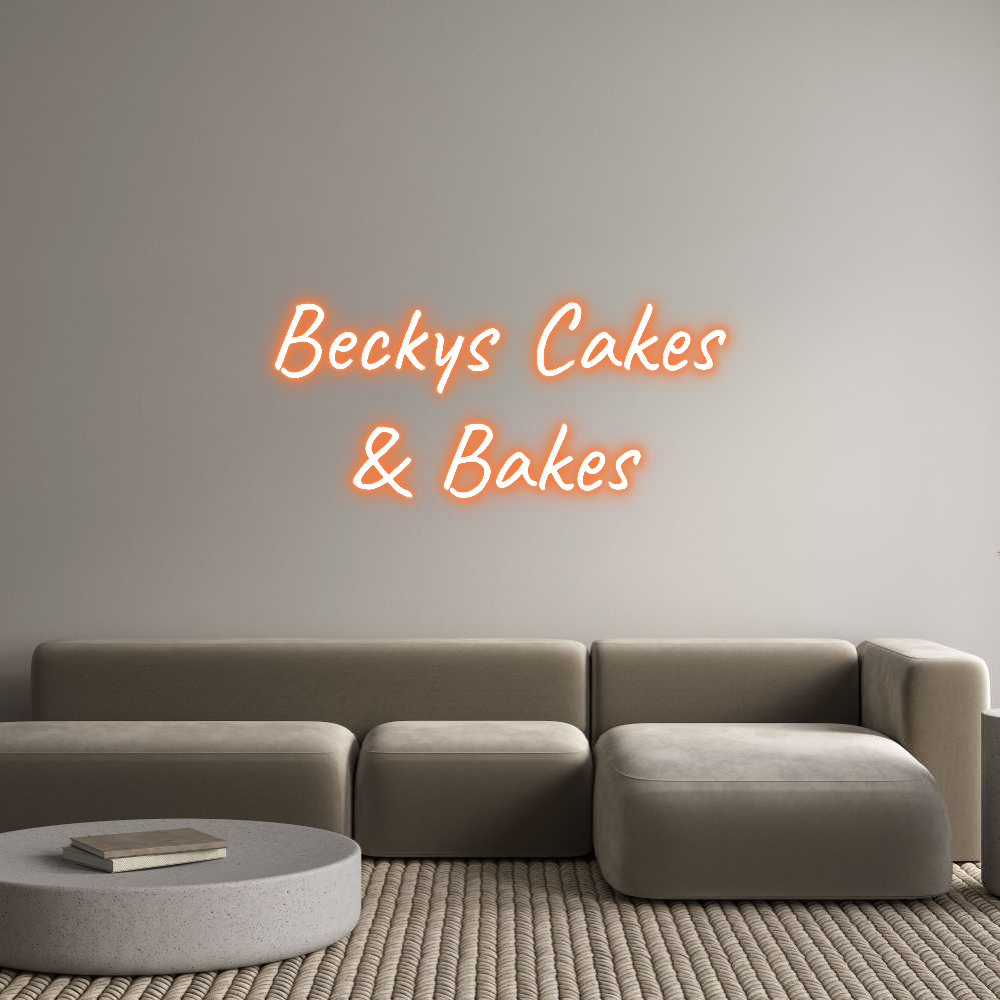 CUSTOM DESIGNED: Beckys Cakes
...