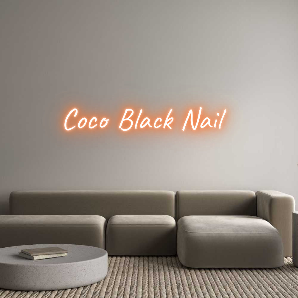 CUSTOM DESIGNED: Coco Black Na...