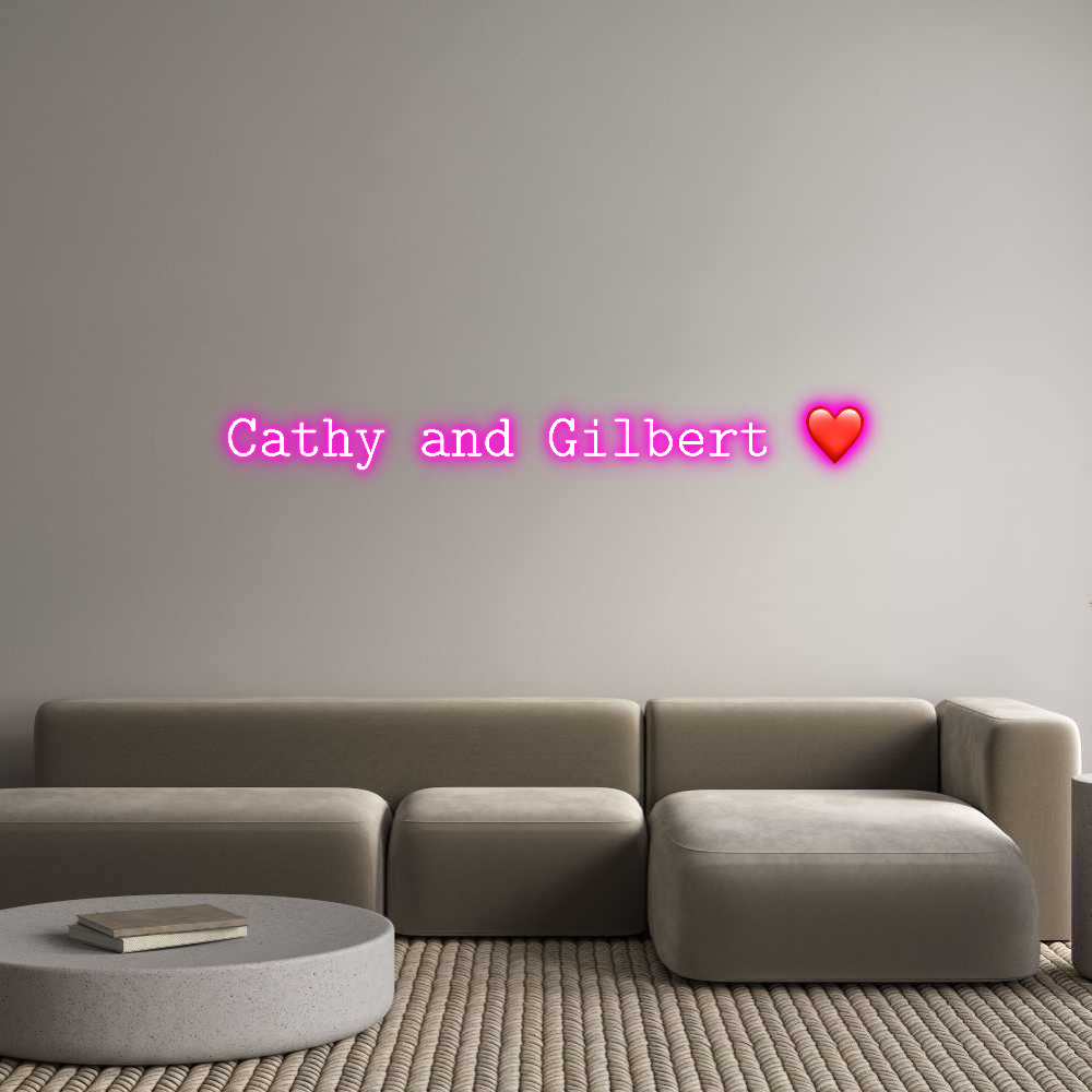 CUSTOM DESIGNED: Cathy and Gil...