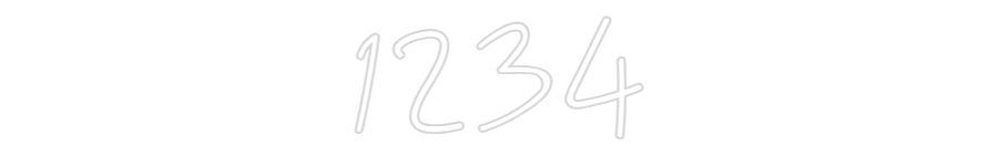 CUSTOM DESIGNED: 1234