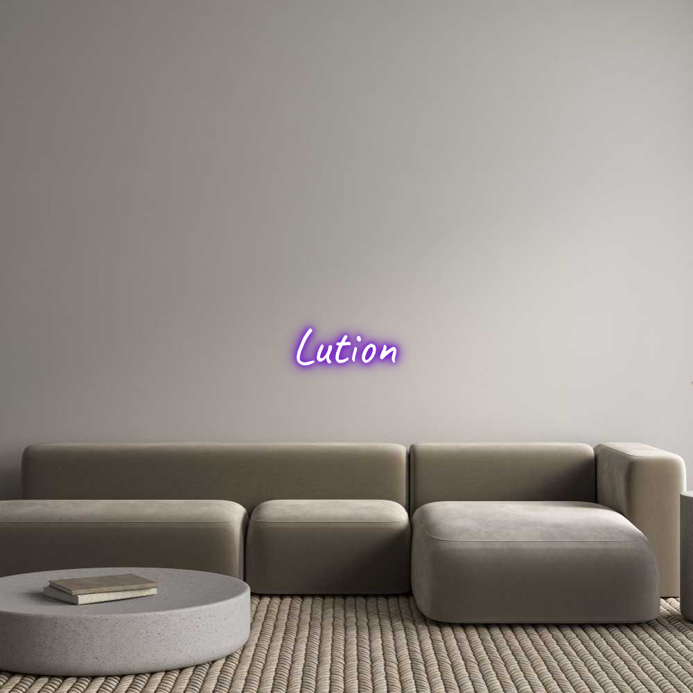 CUSTOM DESIGNED: Lution
