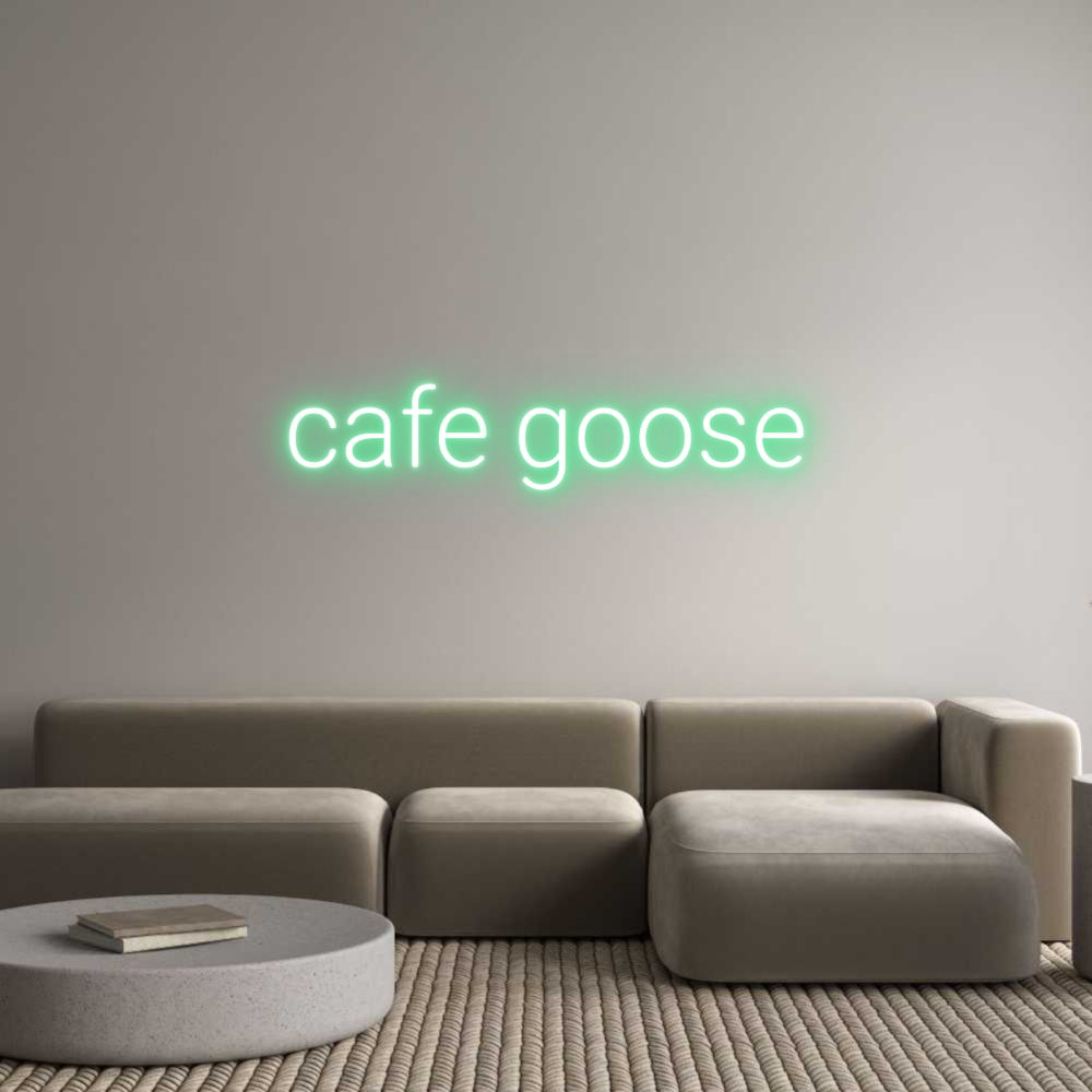 CUSTOM DESIGNED: cafe goose