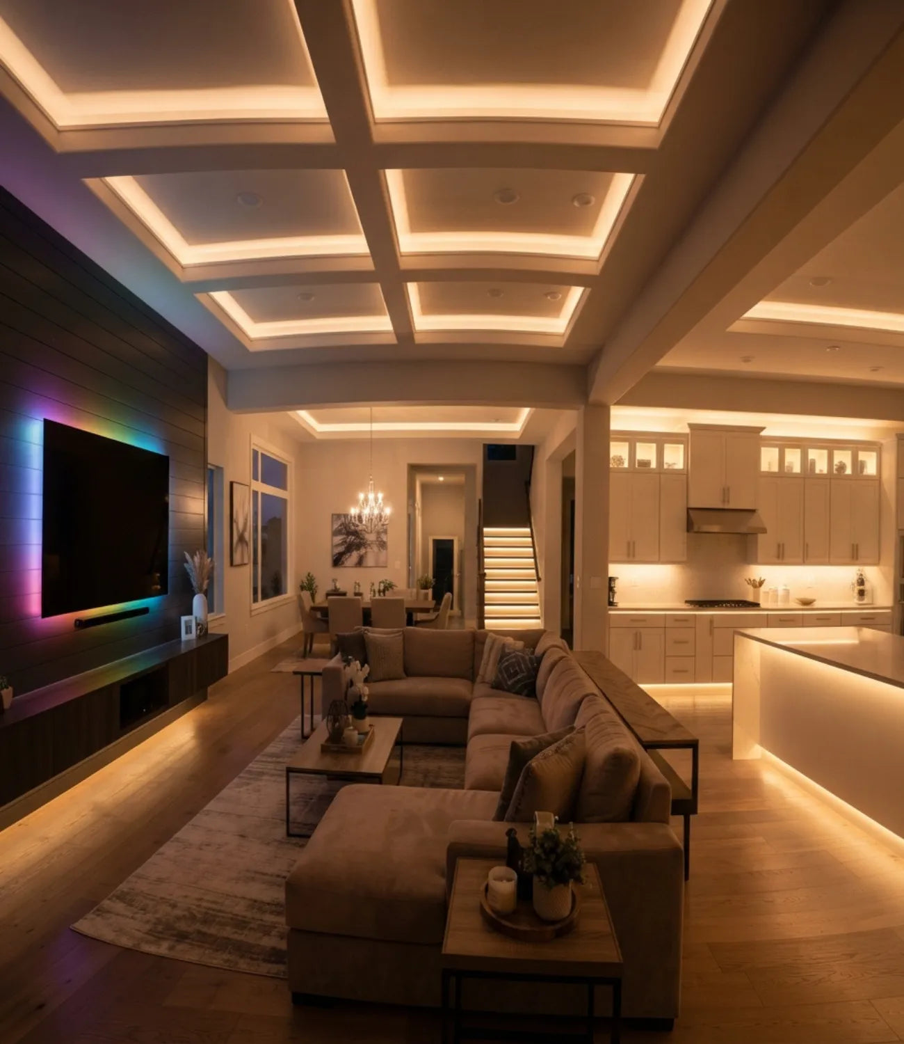 install guide of led strip lights